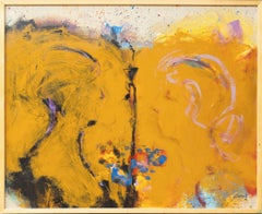 Expressionistischer figurativer Mann und Frau der „Reunion“