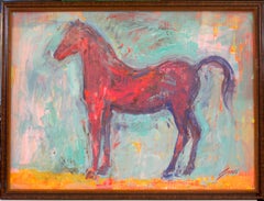 Rotes Pferd