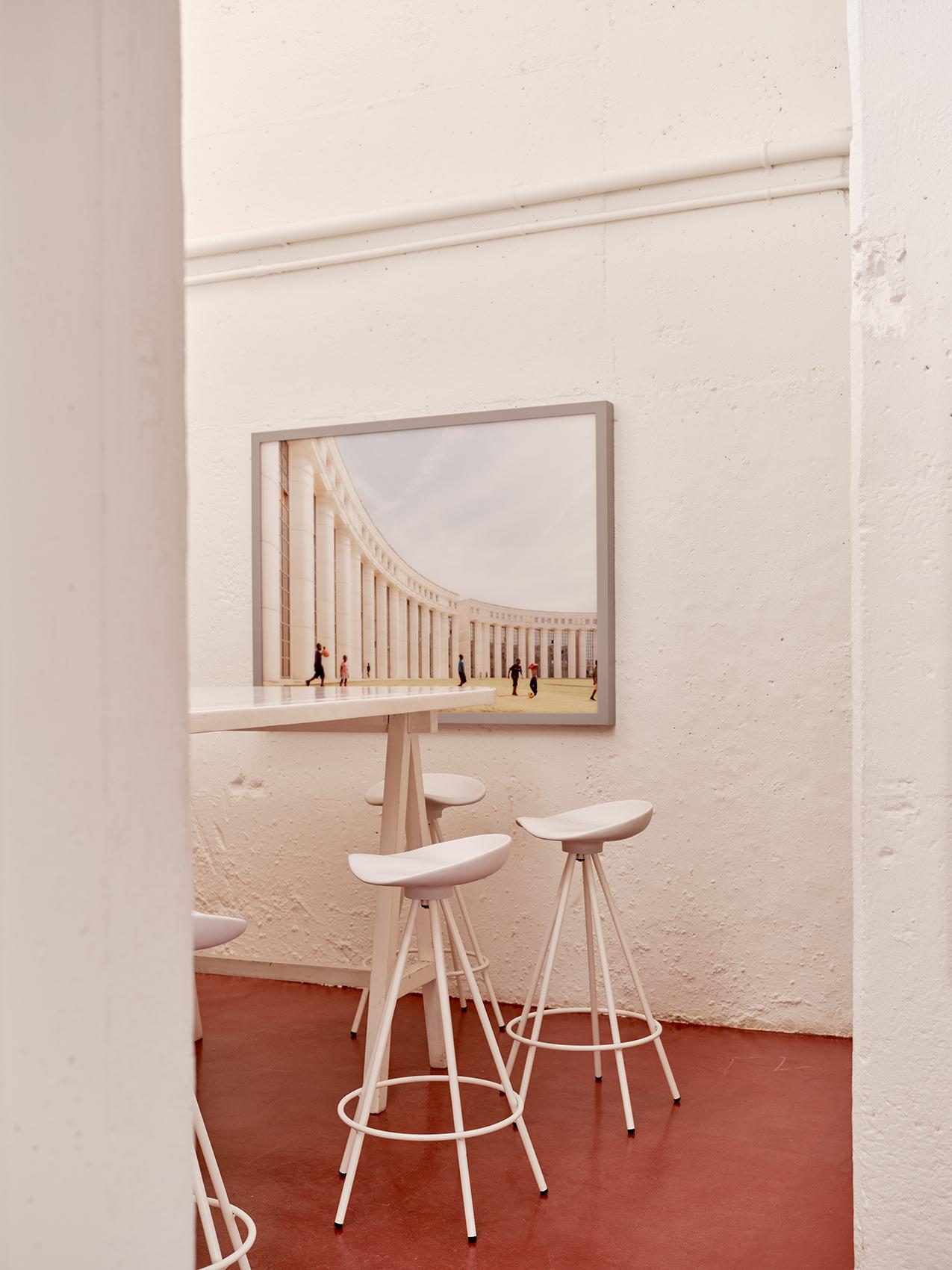 Pepe Cortes, Sgabello Jamaica, Wood, Faggio massiccio verniciato, Medio, 2015 in vendita 1