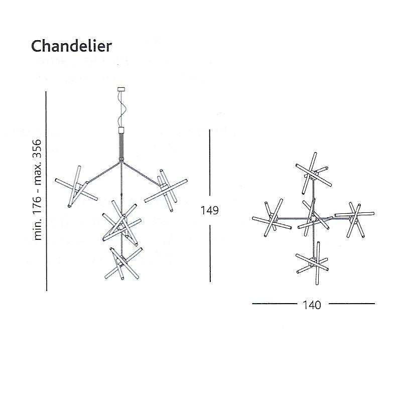 Pepe Cortes Olvidada Chandelier Lamp for BD Barcelona ENVIOS 2