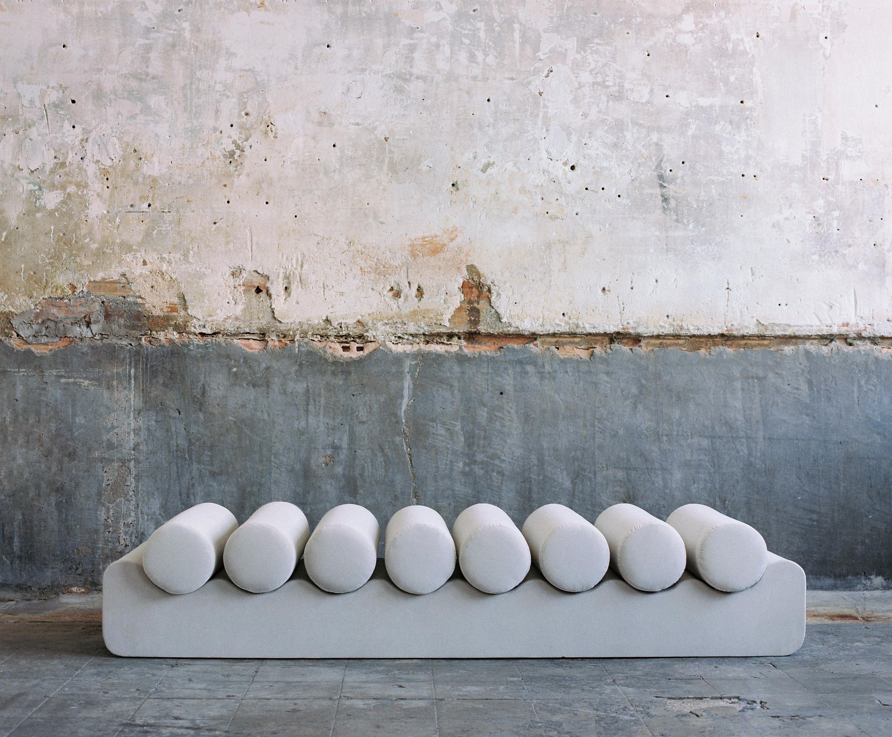 Post-Modern Pepino Bench by Owl For Sale