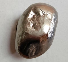 Pepite Cast Iron Wall Hooks by Roberto Mora. Polished Chrome Finish.