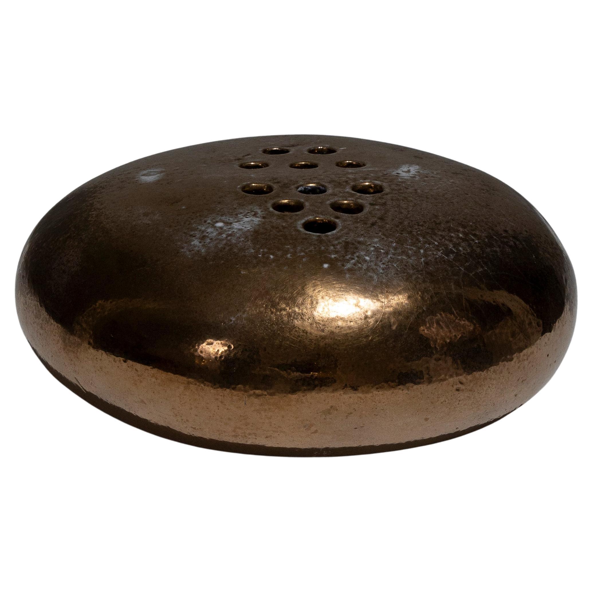"Pepite d'Or" Flower Holder in Ceramic, Renato Bassoli, 1960s