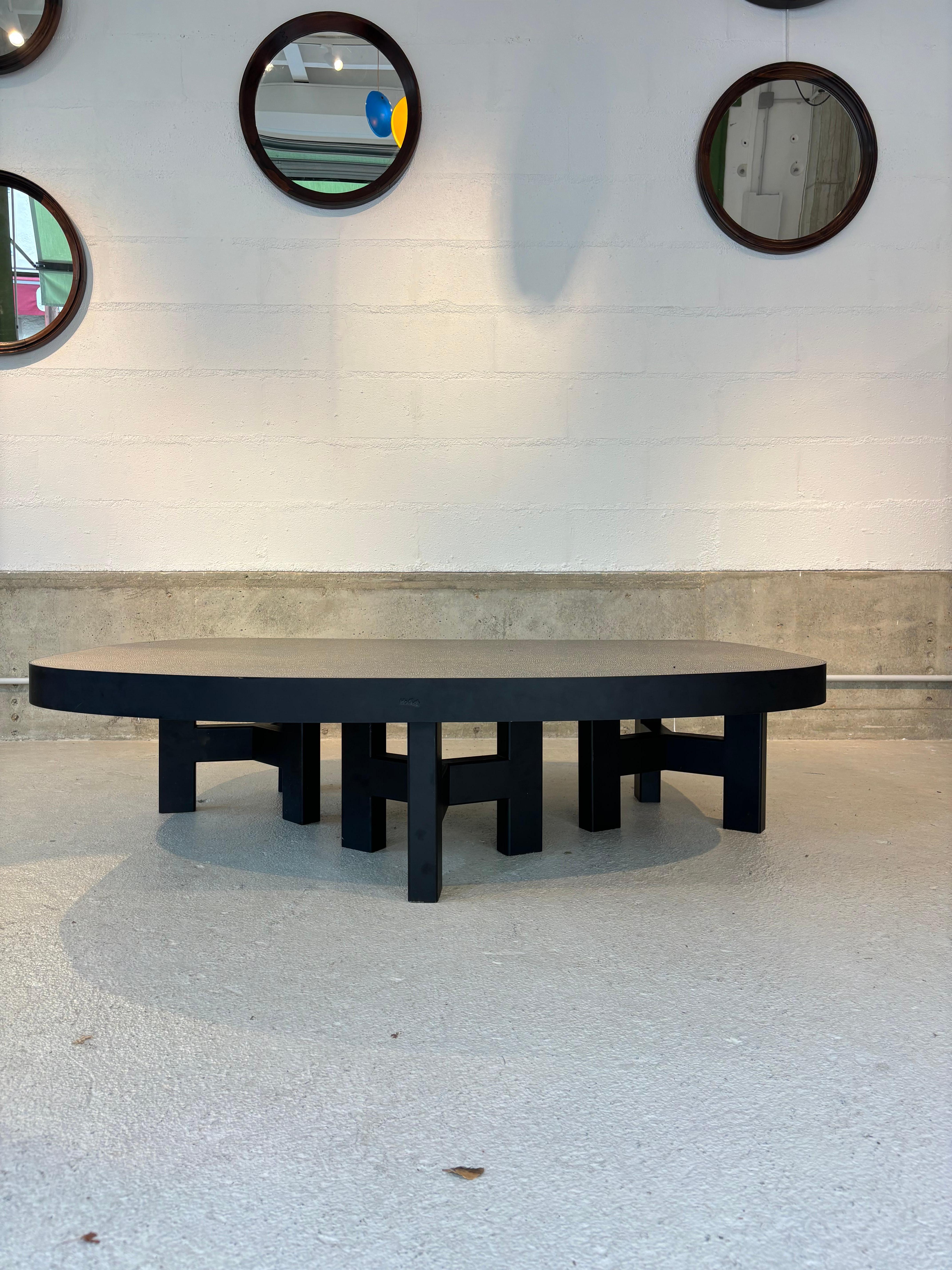 Mesa de centro Pepper corn de Ado Chale en Bueno estado para la venta en SAINT-OUEN-SUR-SEINE, FR