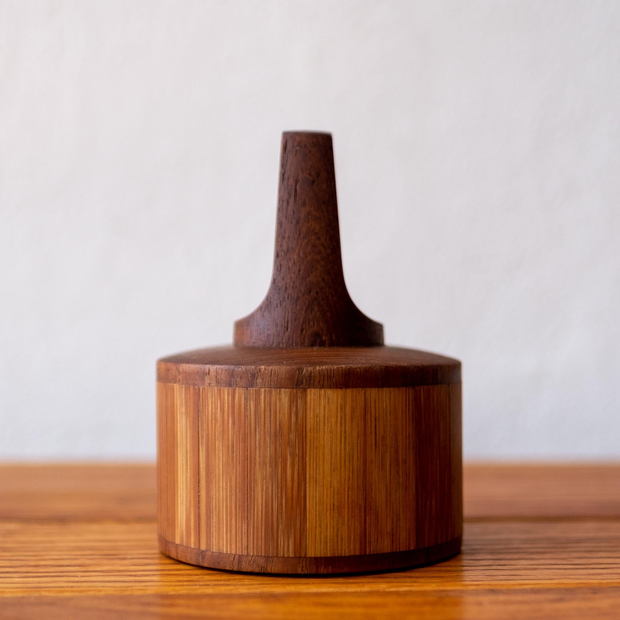 Danish Pepper Mill and Cutting Block by Jens H. Quistgaard for Dansk