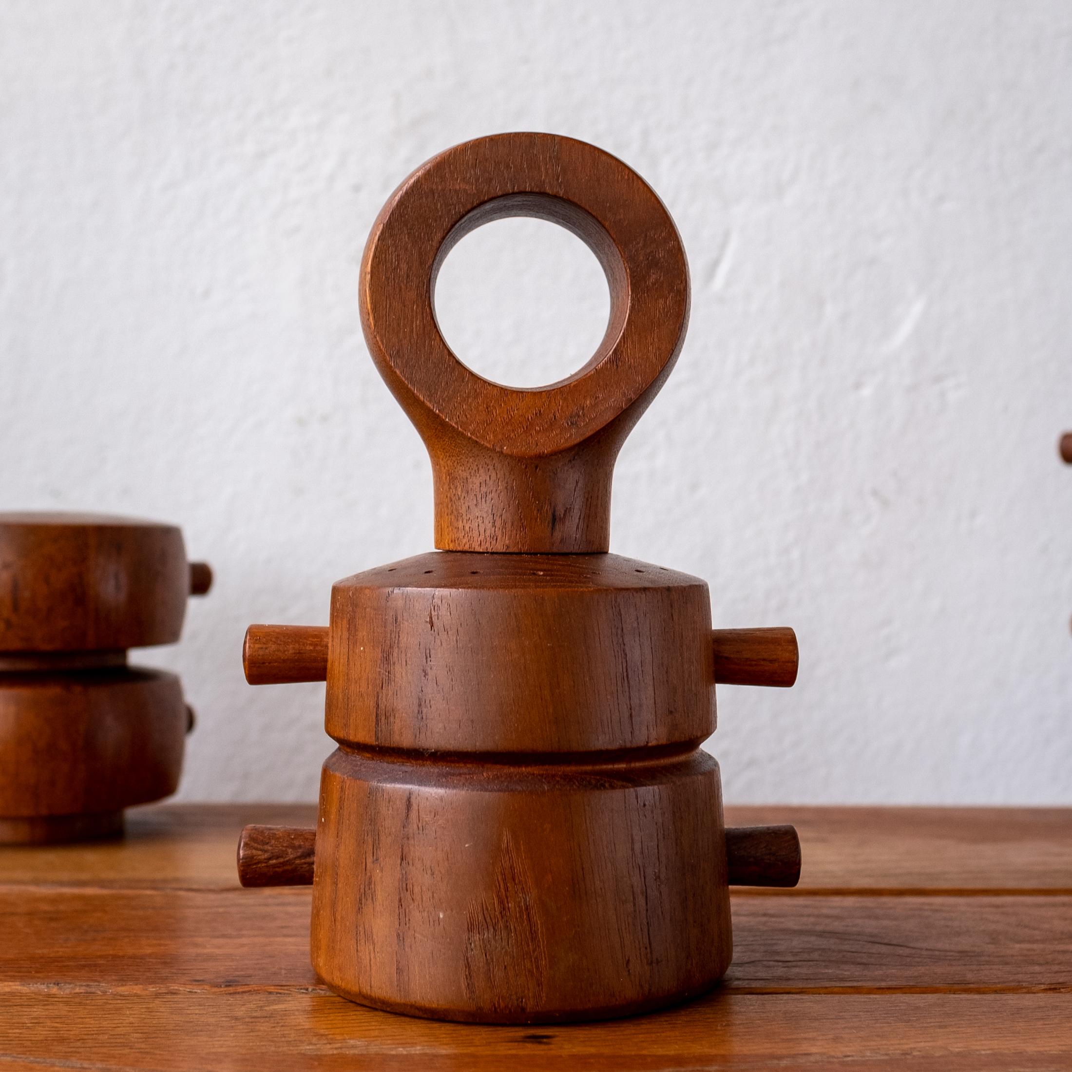 Danish Pepper Mill Collection by Jens H. Quistgaard for Dansk