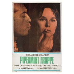 Peppermint Frappe 1967 Spanish B1 Film Poster