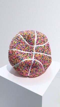 pop art arte contemporanea caramelle spolverate interni basket sport