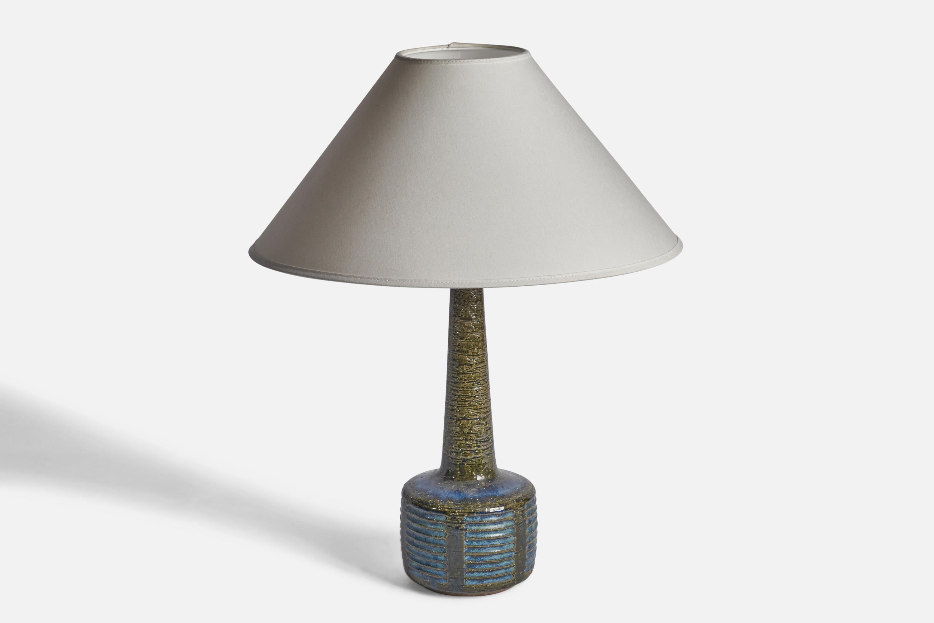 Mid-Century Modern Per & Annelise Linneman-Schmidt, lampe de table, grès, Danemark, années 1960 en vente