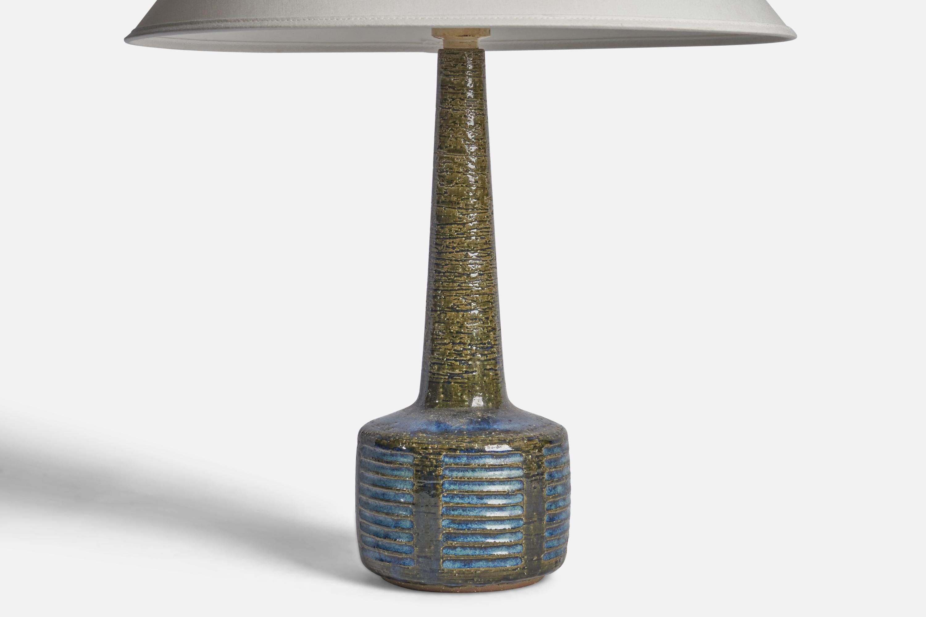Danois Per & Annelise Linneman-Schmidt, lampe de table, grès, Danemark, années 1960 en vente
