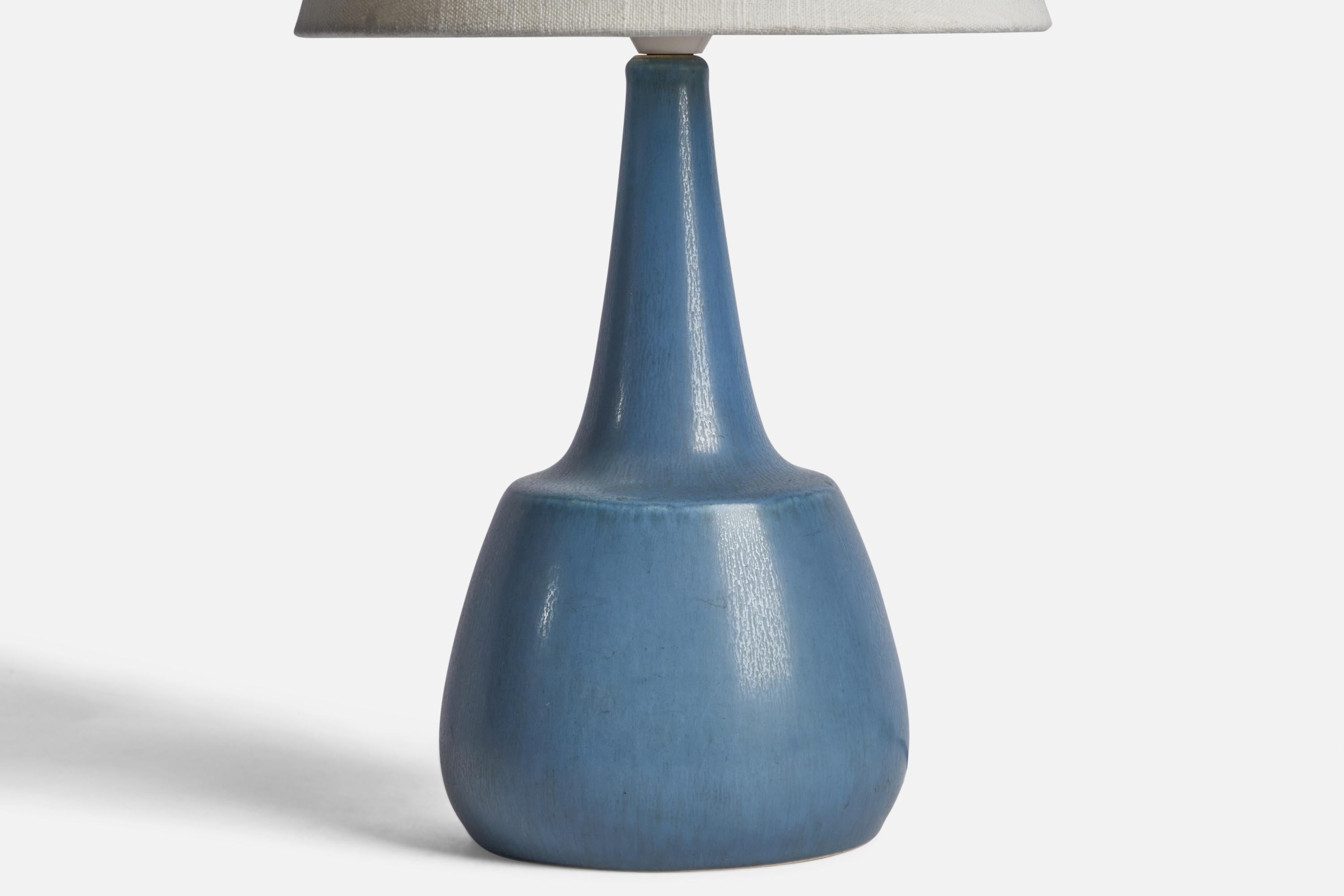 Per & Annelise Linneman-Schmidt, Table Lamp, Stoneware, Denmark, 1960s In Good Condition For Sale In High Point, NC
