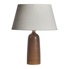 Per & Annelise Linneman-Schmidt, lampe de table, grès, Danemark, années 1960