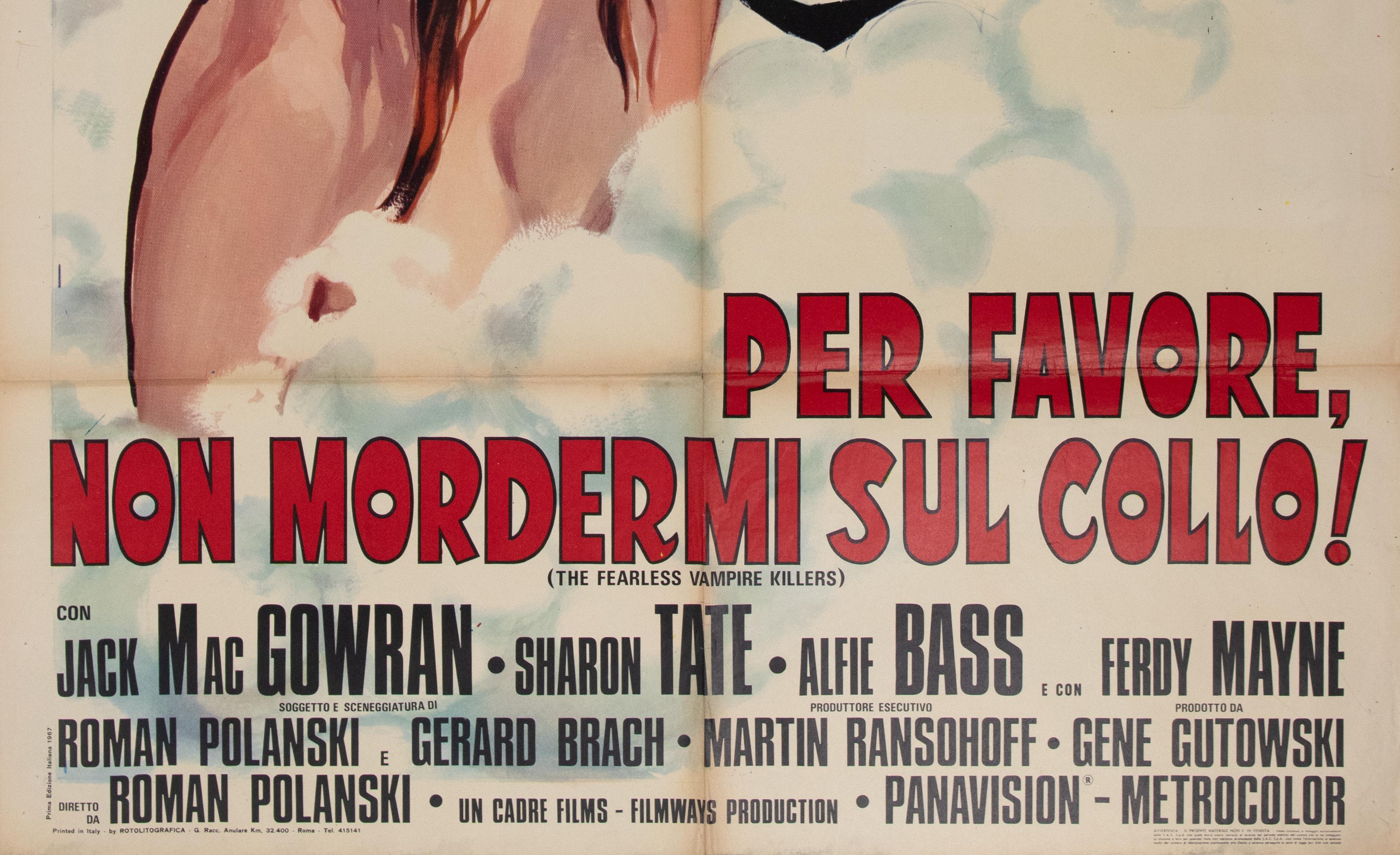 Per favore, non mordermi sul collo! (Gli impavidi assassini di vampiri, 1967, Italia) In condizioni buone in vendita a Roma, IT