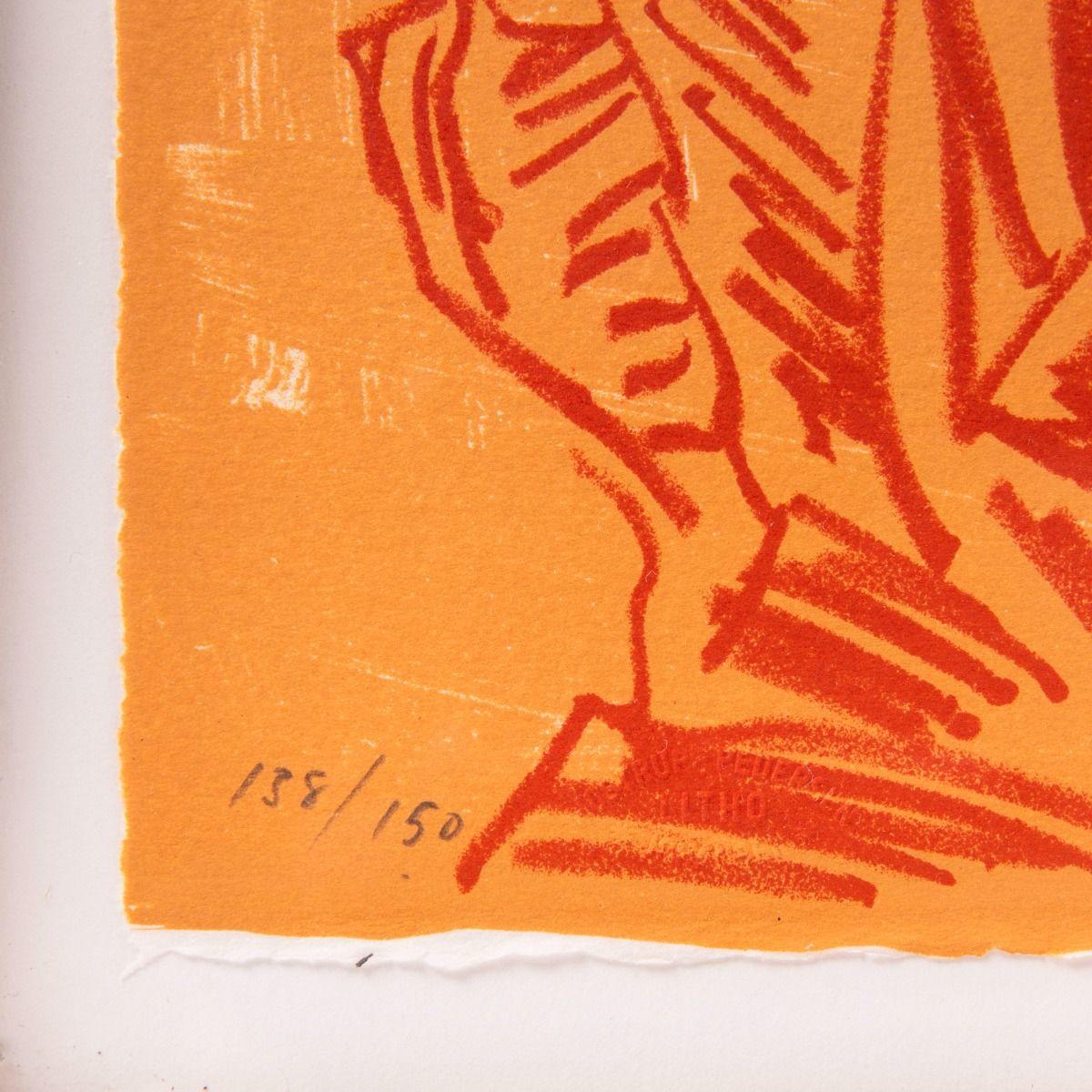 Per Kirkeby - Vibrant Abstract Lithograph, Signed and Numbered, 2000 For Sale 3