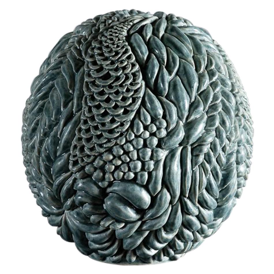 Per Liljegren, Green Ceramic Object, Sweden, 2019