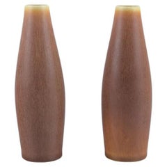 Per Linnemann-Schmidt '1912-1999' for Palshus, Denmark. Pair of ceramic vases.