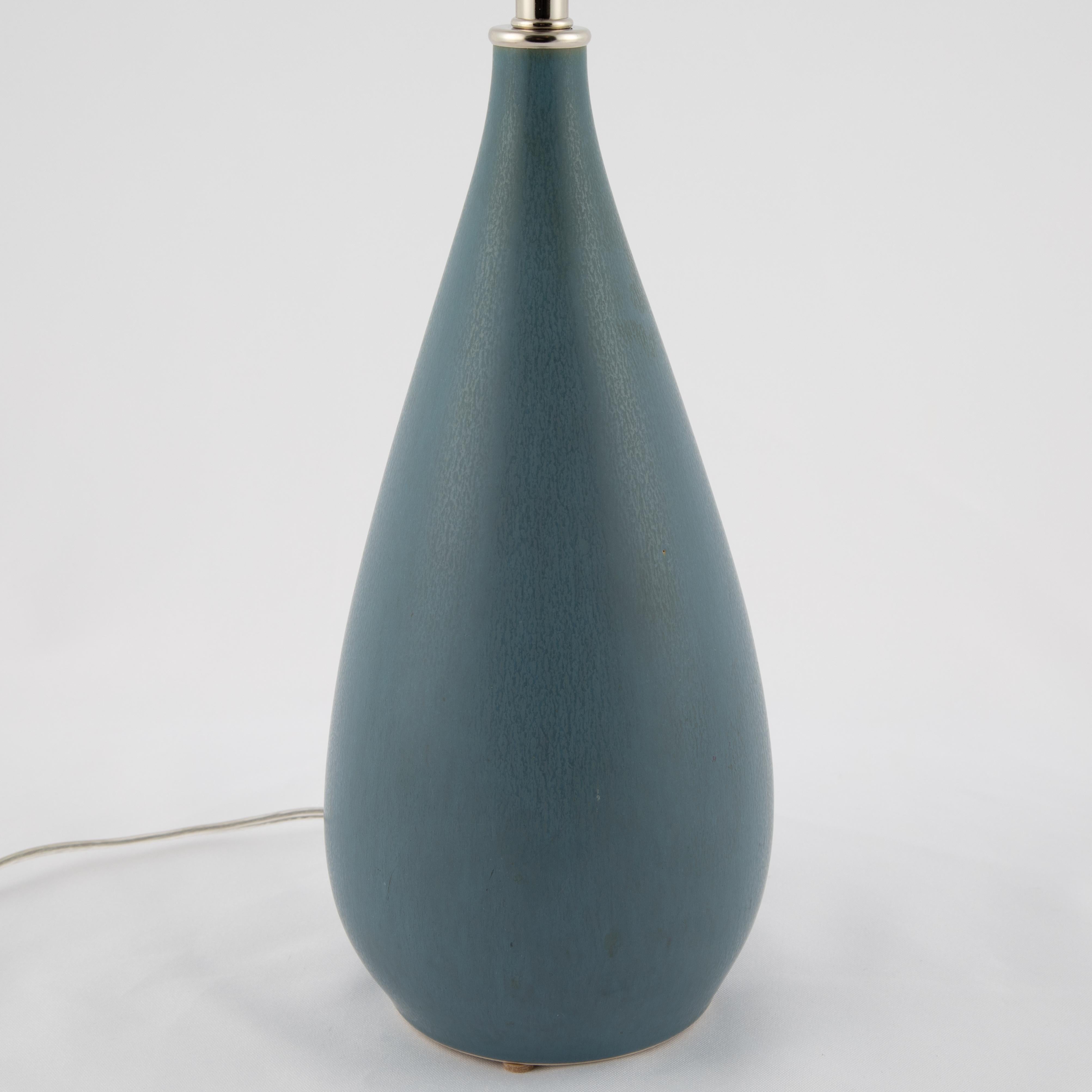 Per Linnemann-Schmidt for Palshus Stentoj Ceramic Table Lamps, circa 1960s 2