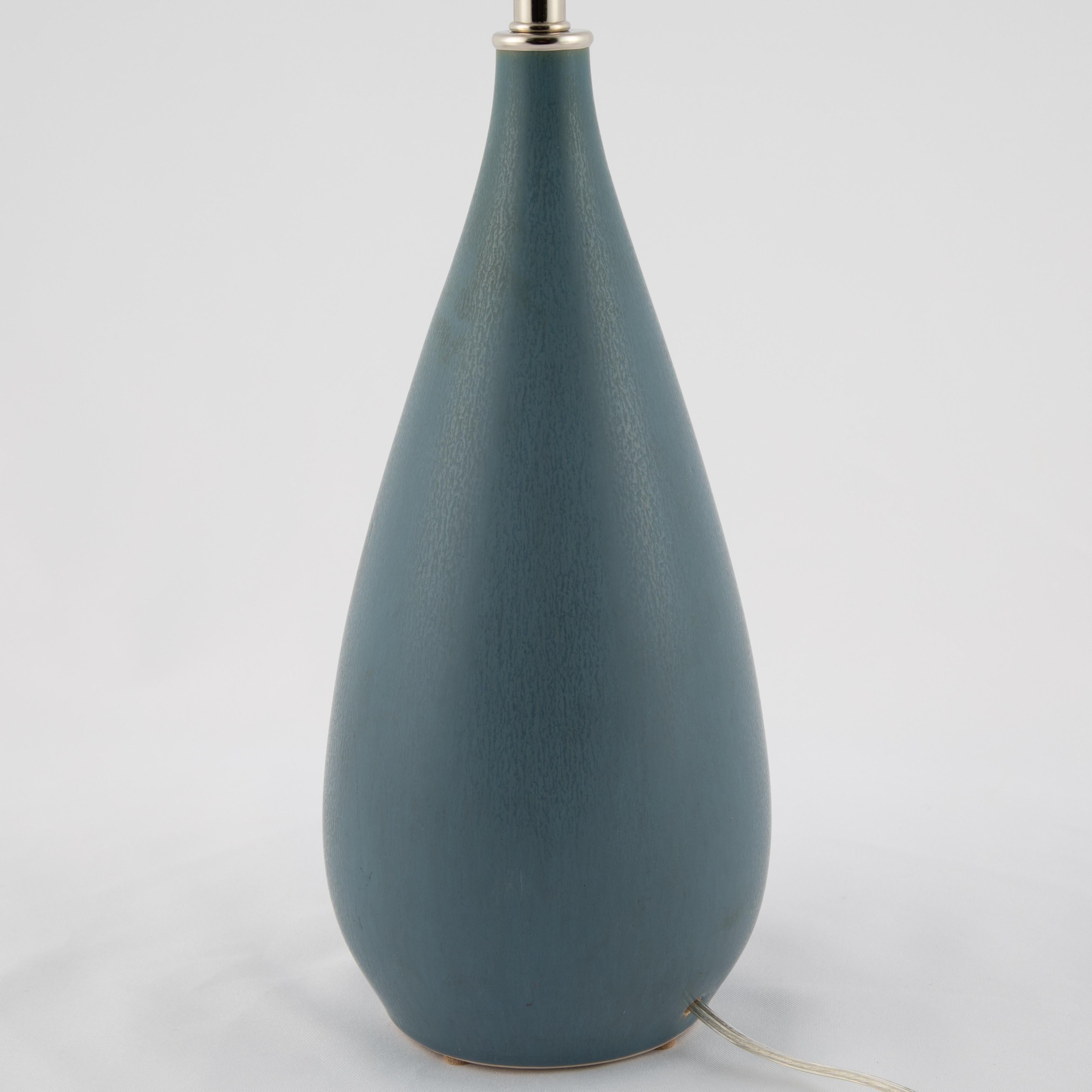 Per Linnemann-Schmidt for Palshus Stentoj Ceramic Table Lamps, circa 1960s 3