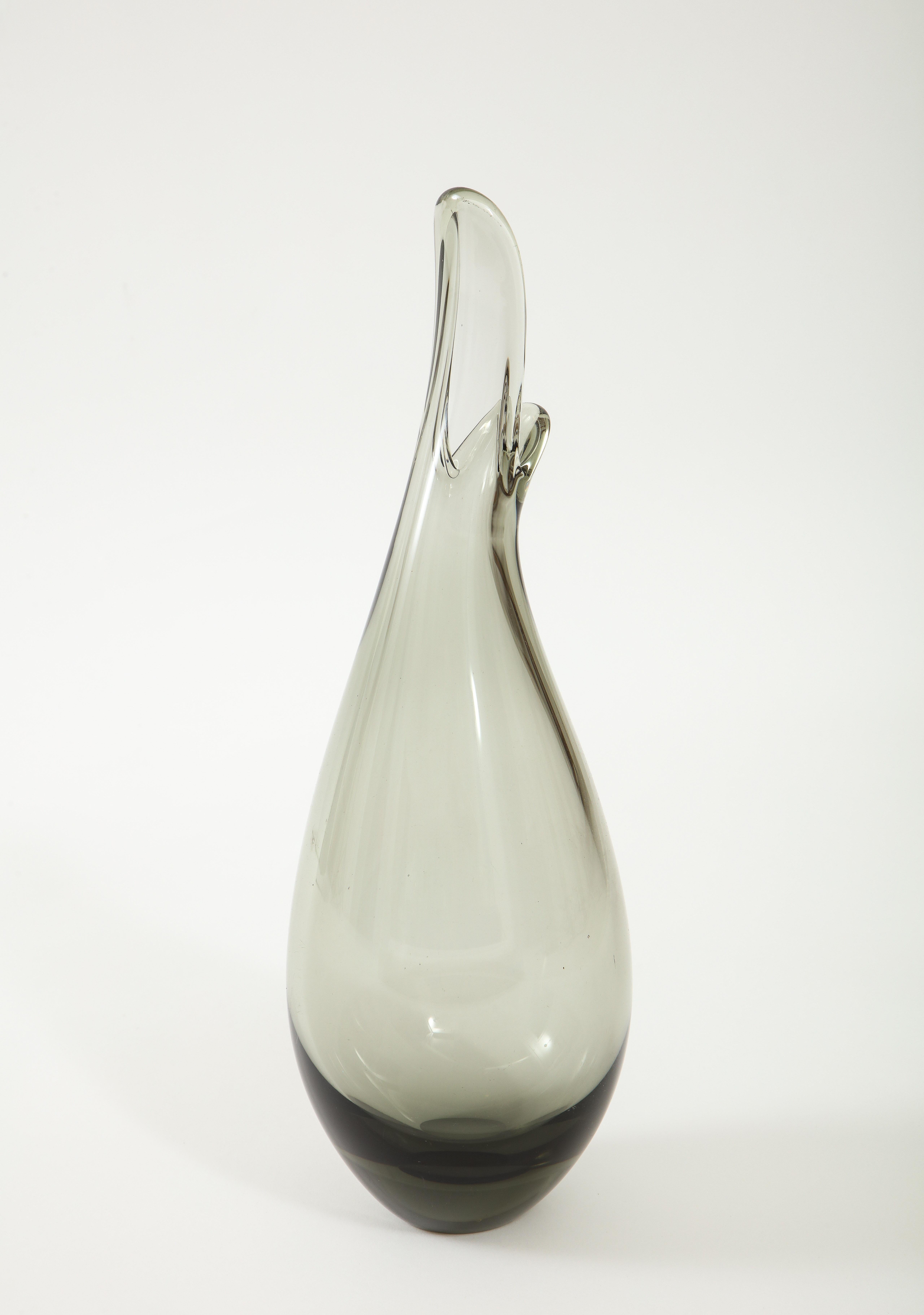 Mid-Century Modern Per Lutken for Holmegaard Beak Vase