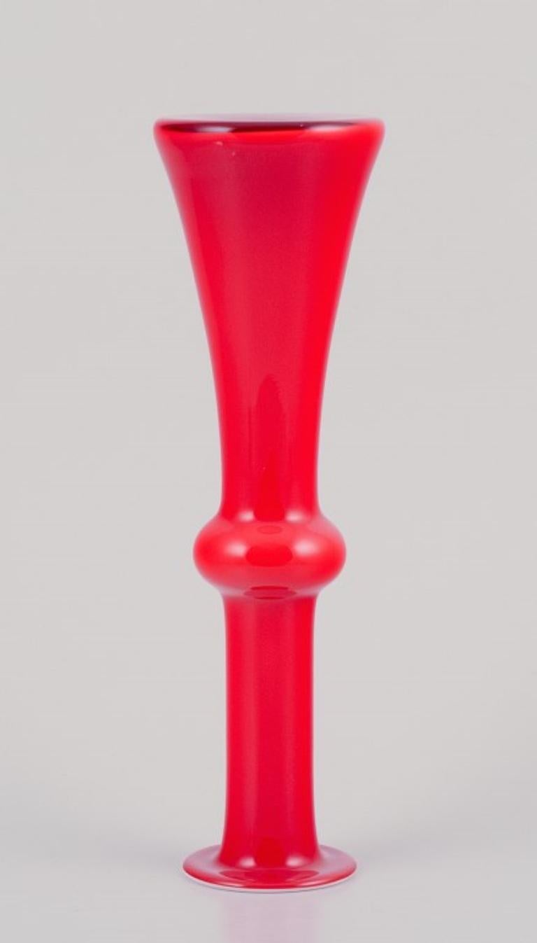 Per Lütken per Holmegaard.  Vaso 