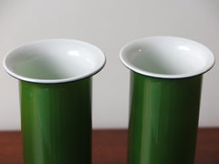 Per Lütken for Holmegaard Scandinavian Glass Vases Carnaby Serie, 1950s