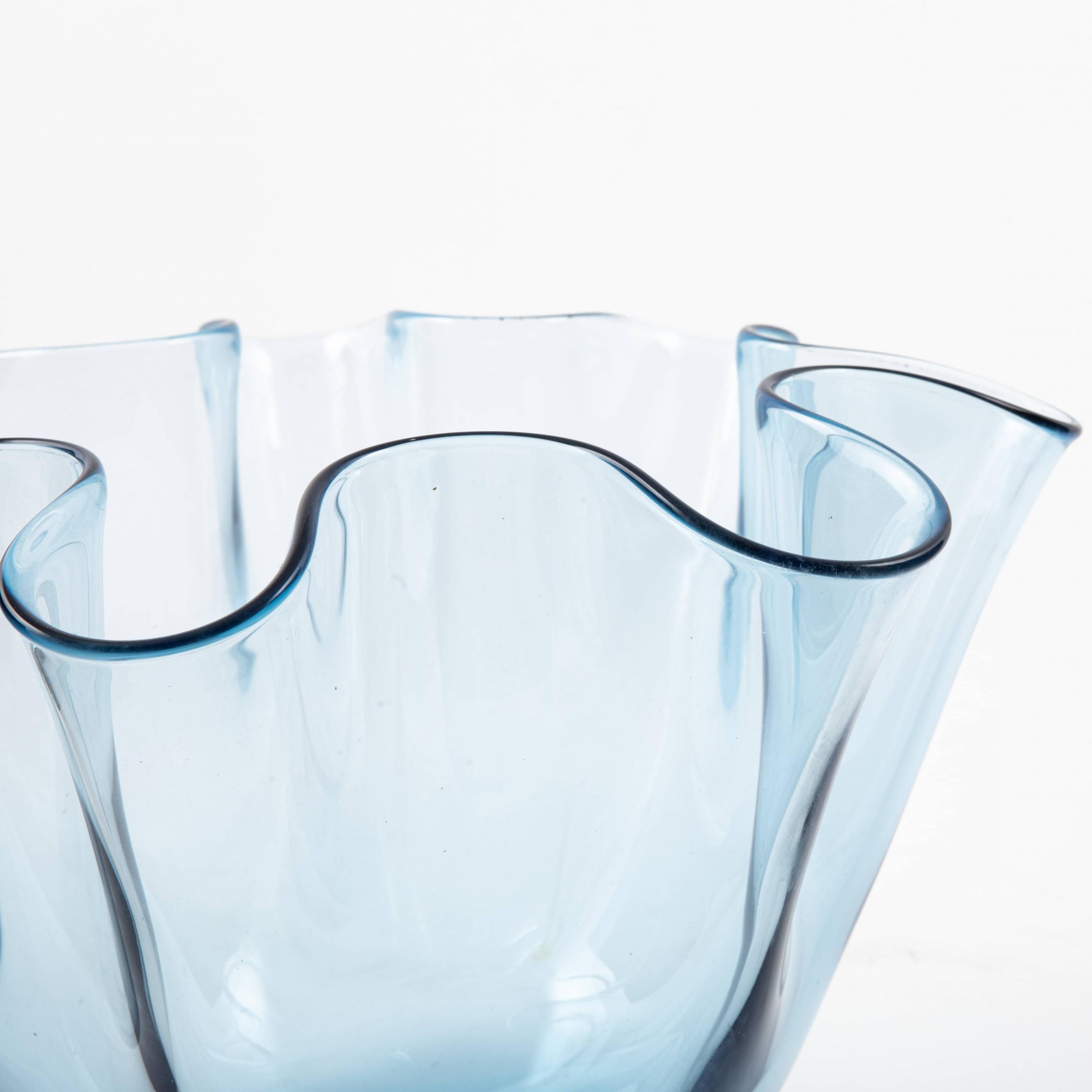 Danish Per Lütken For Royal Copenhagen, Laguna Folding Vase