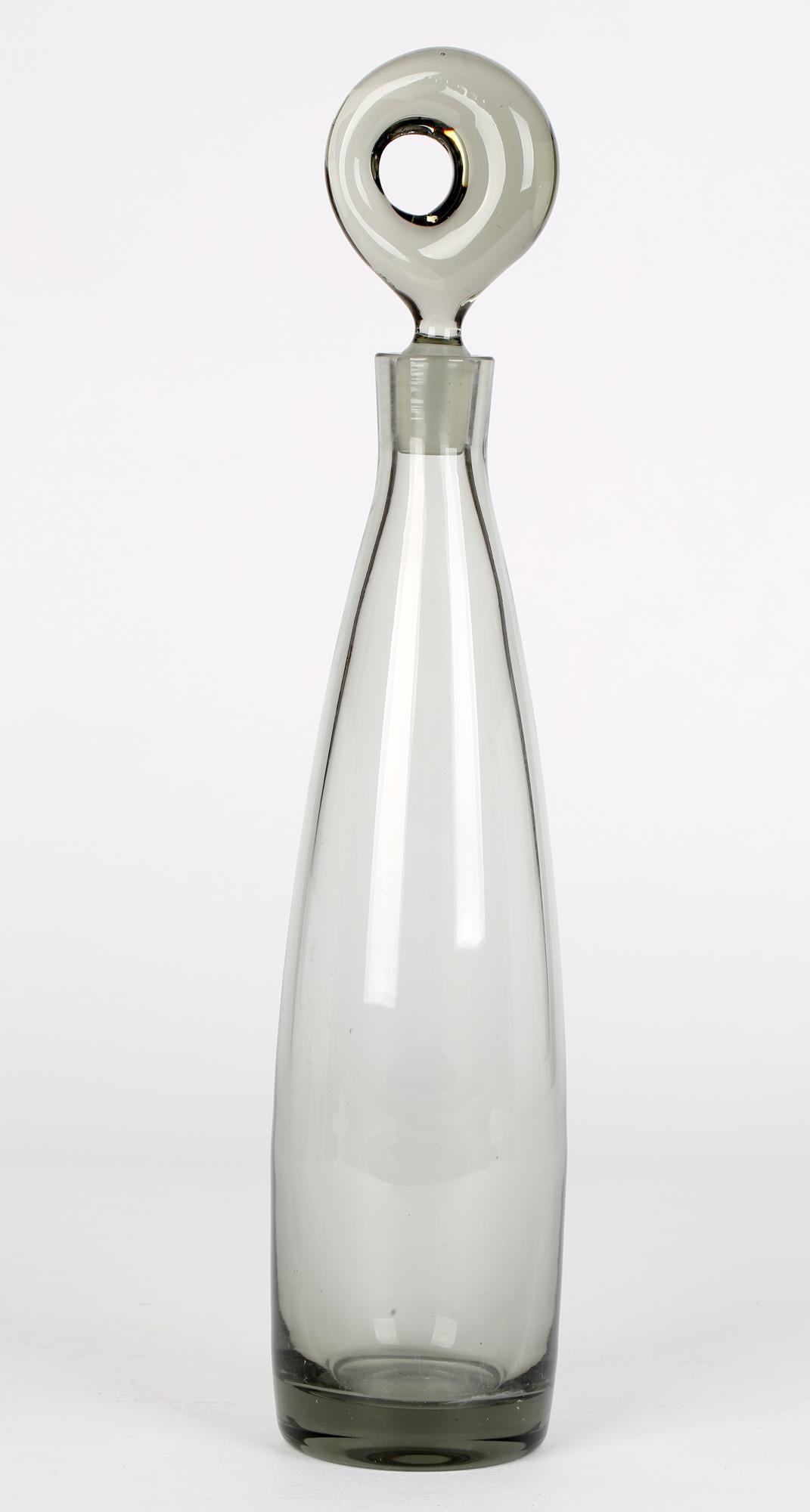 Per Lütken Mid-Century Holmegaard Aristokat Glass Decanter & Stopper 3