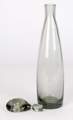 Per Lütken Mid-Century Holmegaard Aristokat Glass Decanter & Stopper