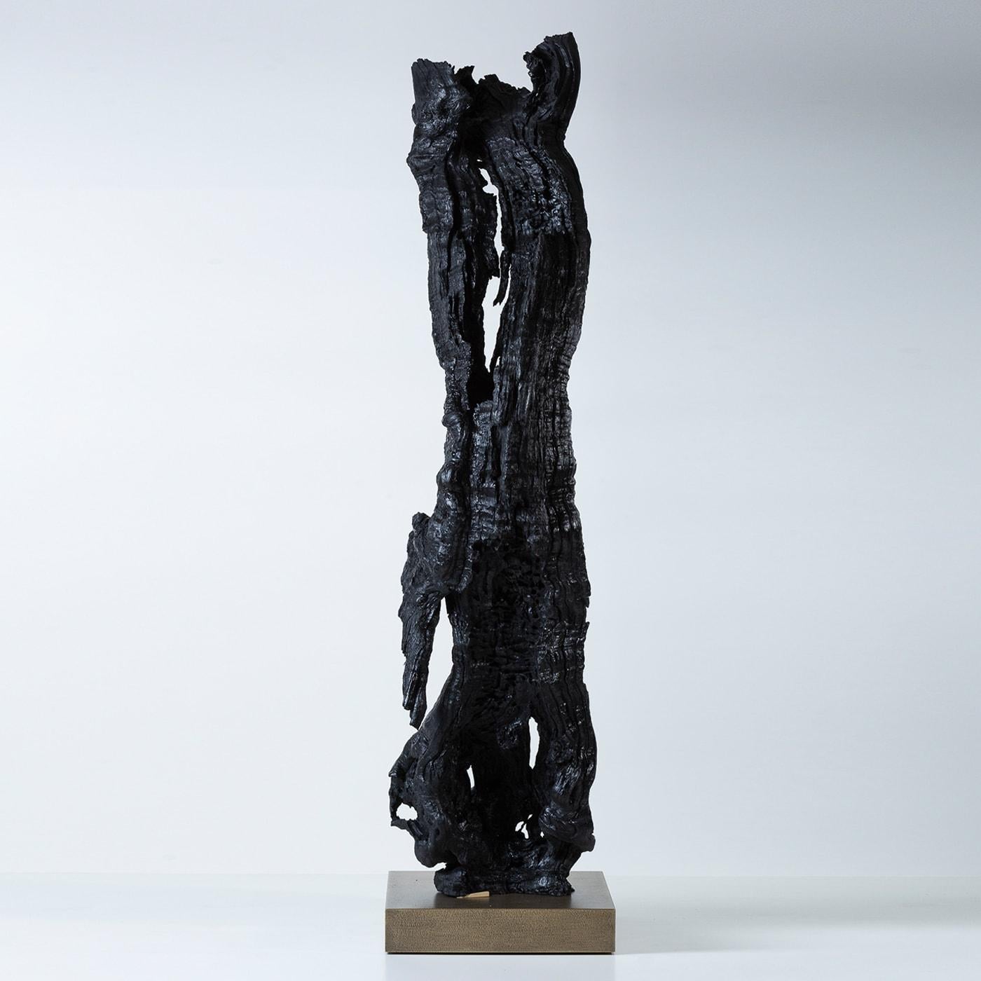 Italian Per Mulieres III Black Sculpture For Sale