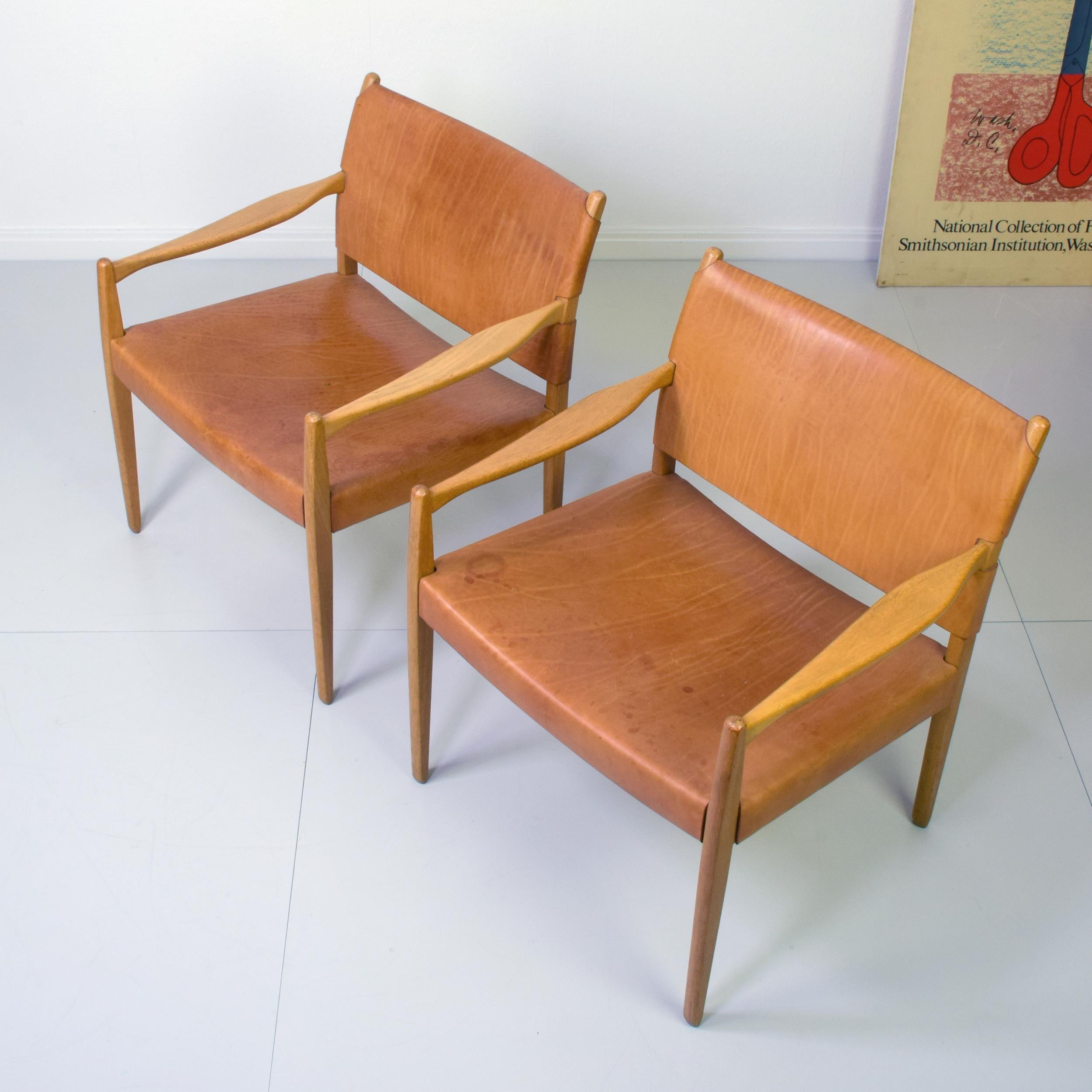 Per-Olof Scotte, 'Premiär-69' Pair of Armchairs for Möbel Ikea, Designed 1967 In Good Condition In London, GB