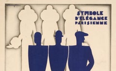 Pera, Original Vintage Poster, Coronis Shoes, Fashion, Chic, Dressing, 1920