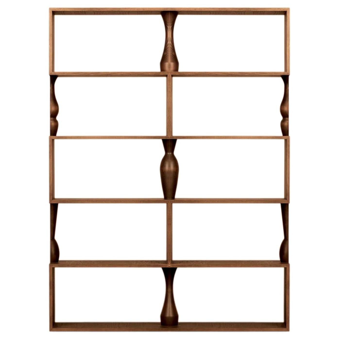 Perbacco 2-Piece Modular Bookcase by Itamar Harari For Sale