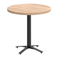 Perch Round Cafe Table, Oak - IN STOCK