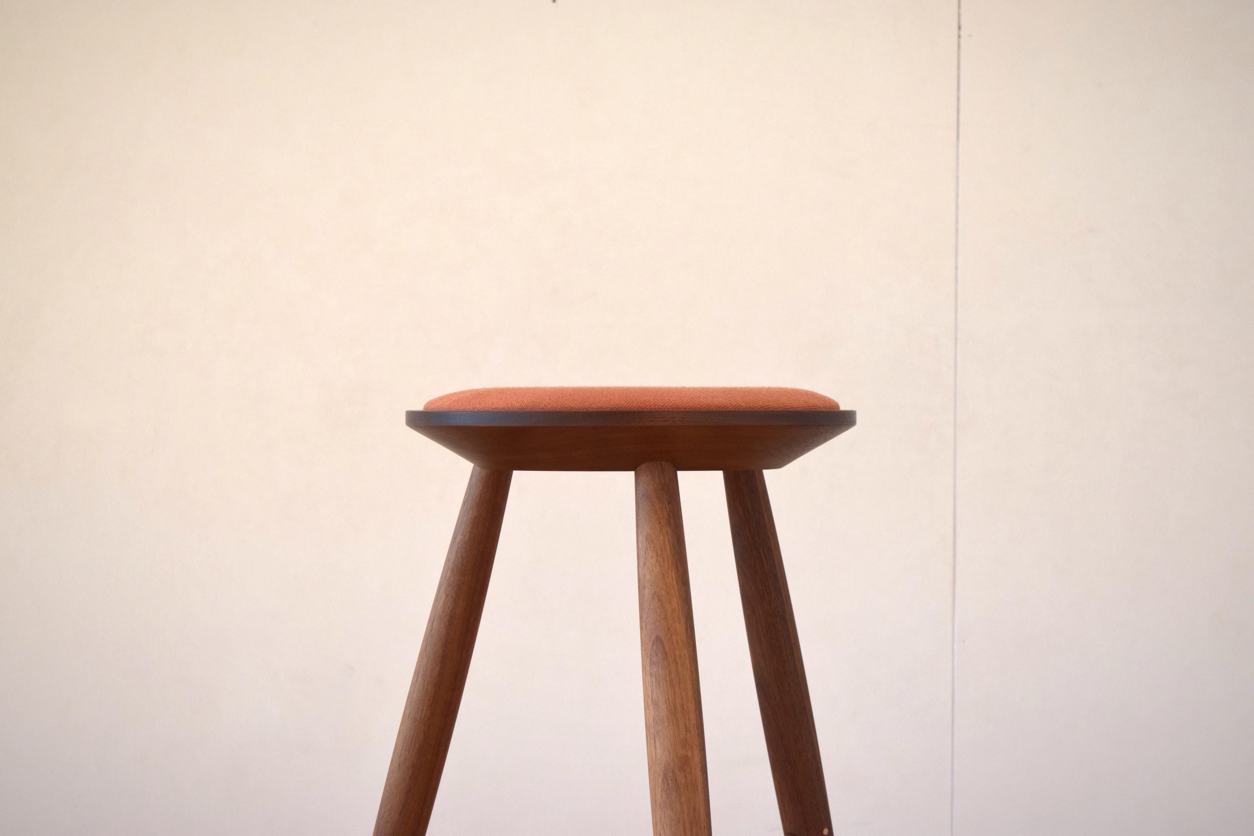 wooden perching stool