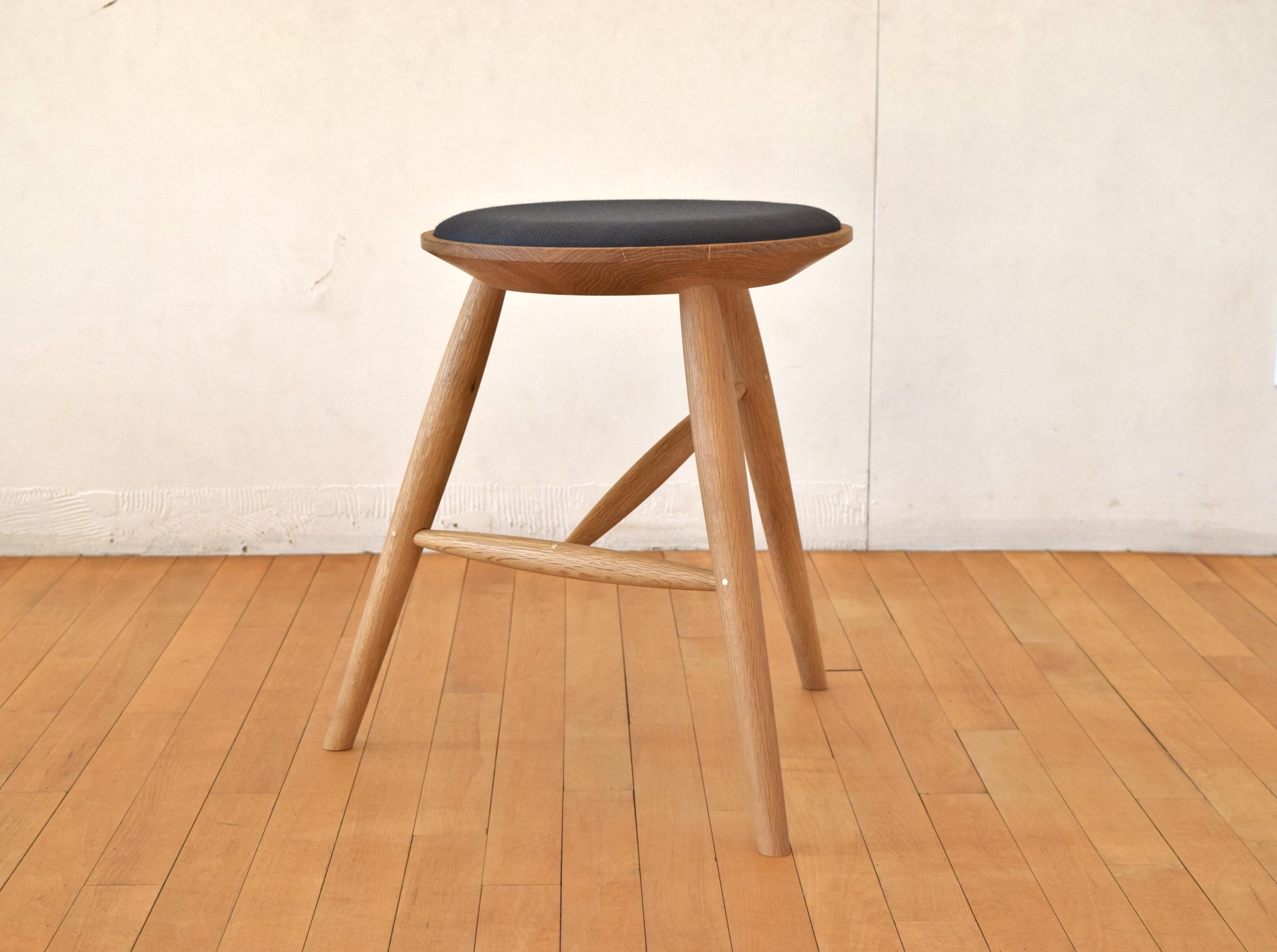 wooden perching stool
