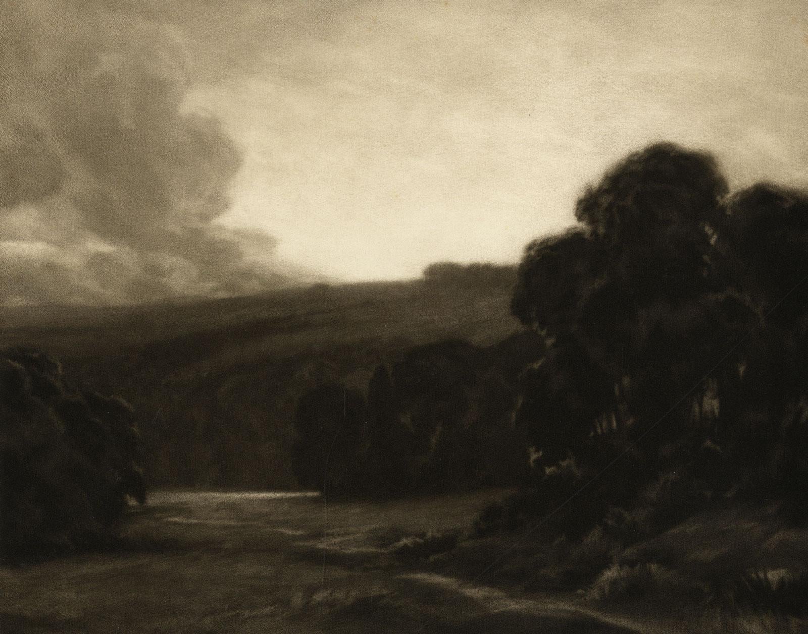 Percival Gaskell, R.E. Landscape Print - Dawn