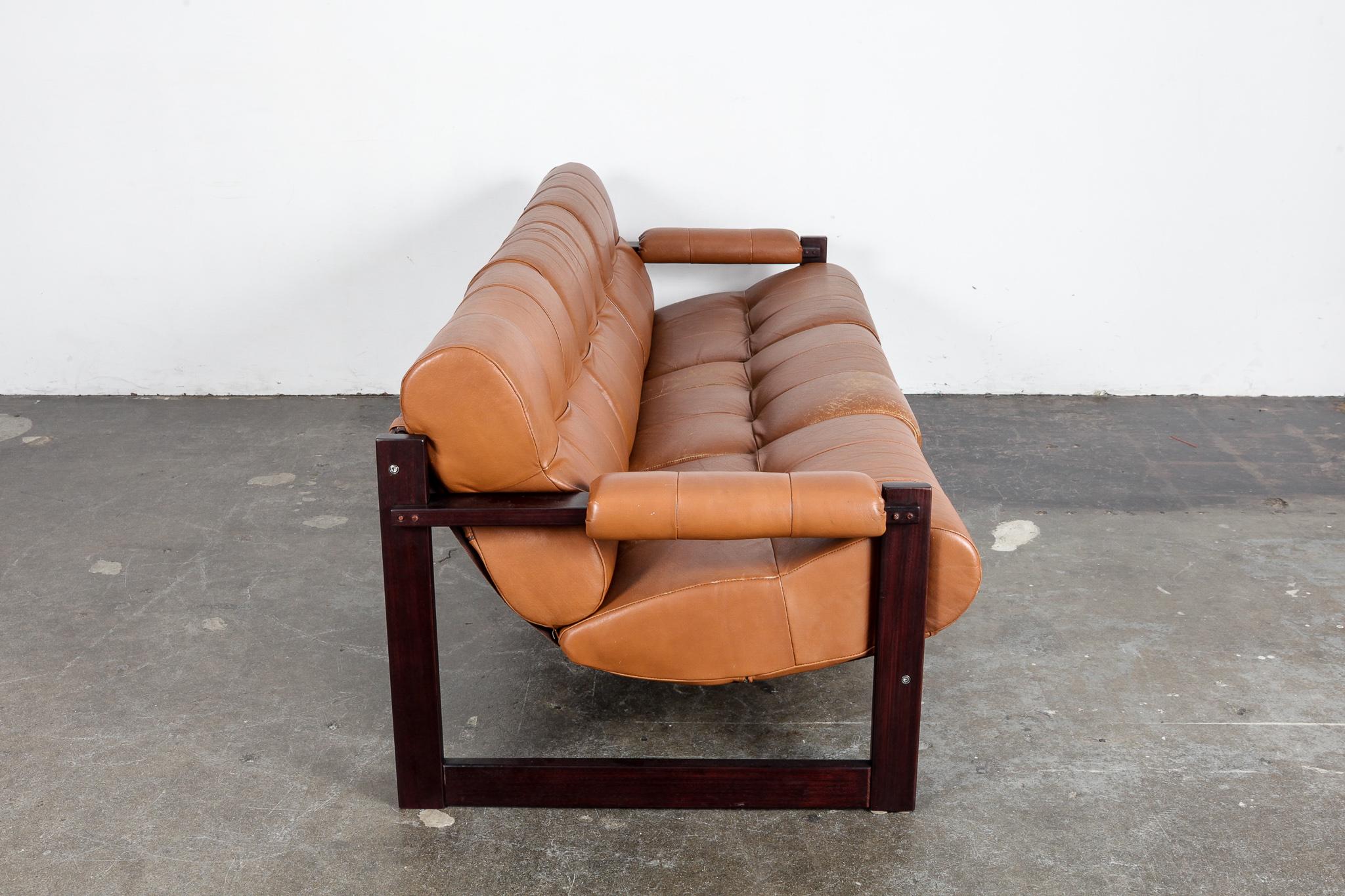 burnt orange leather furniture