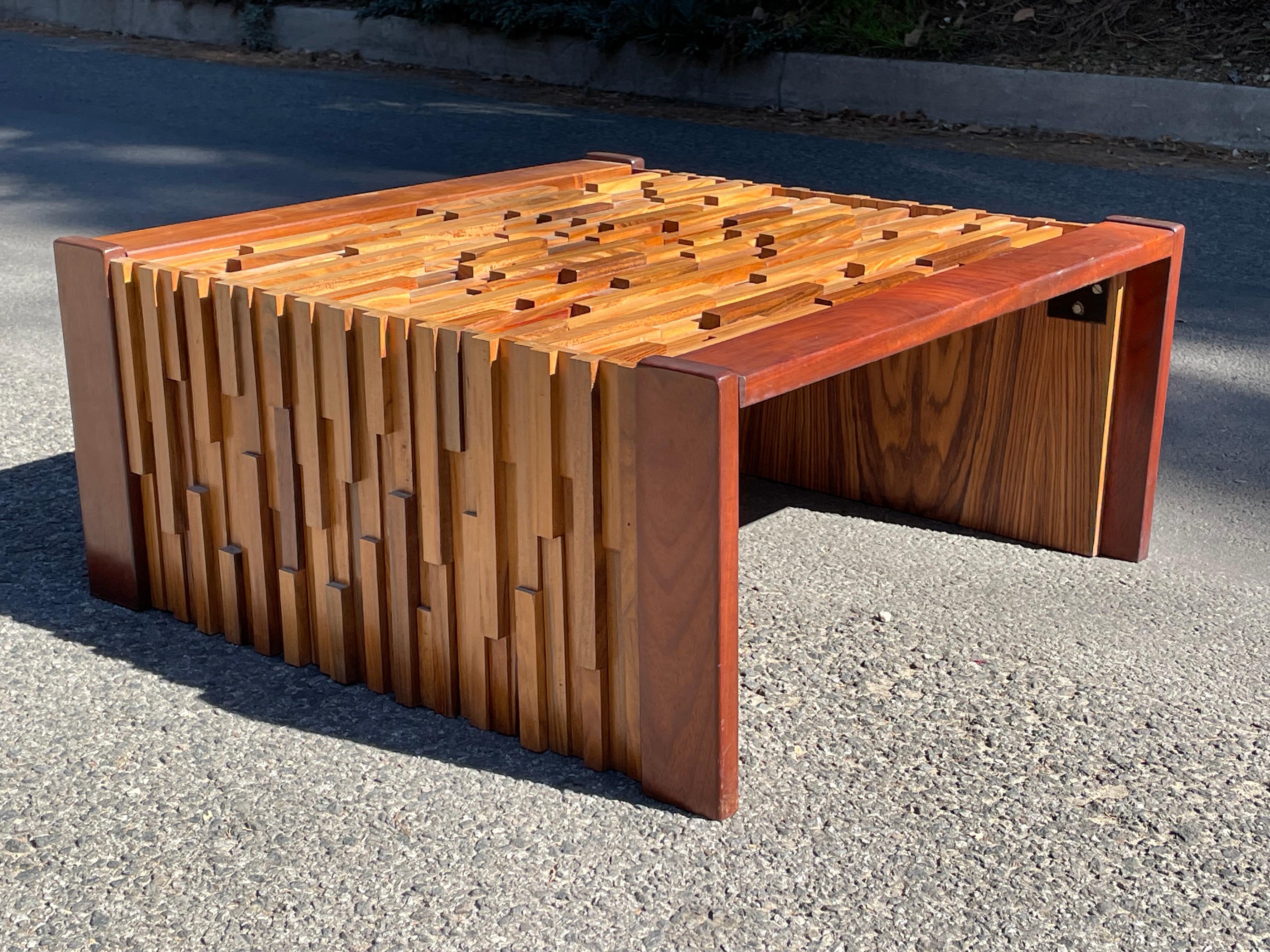Percival Lafer Brazilian Cocktail Coffee Table, 1960s For Sale at 1stDibs
