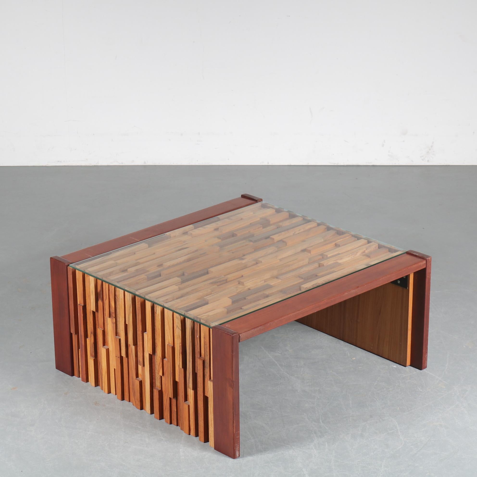 Mid-20th Century Percival Lafer Coffee Table from Brazil, 1960