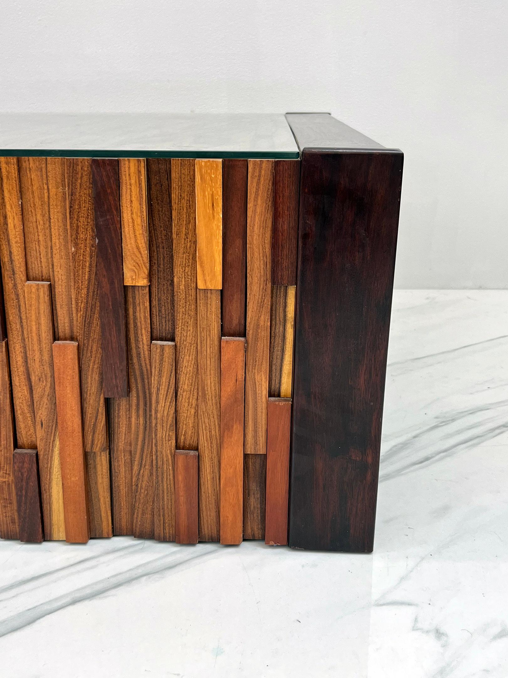 Percival Lafer Folding Rosewood Cocktail Tables, a Pair, 1970s For Sale 1