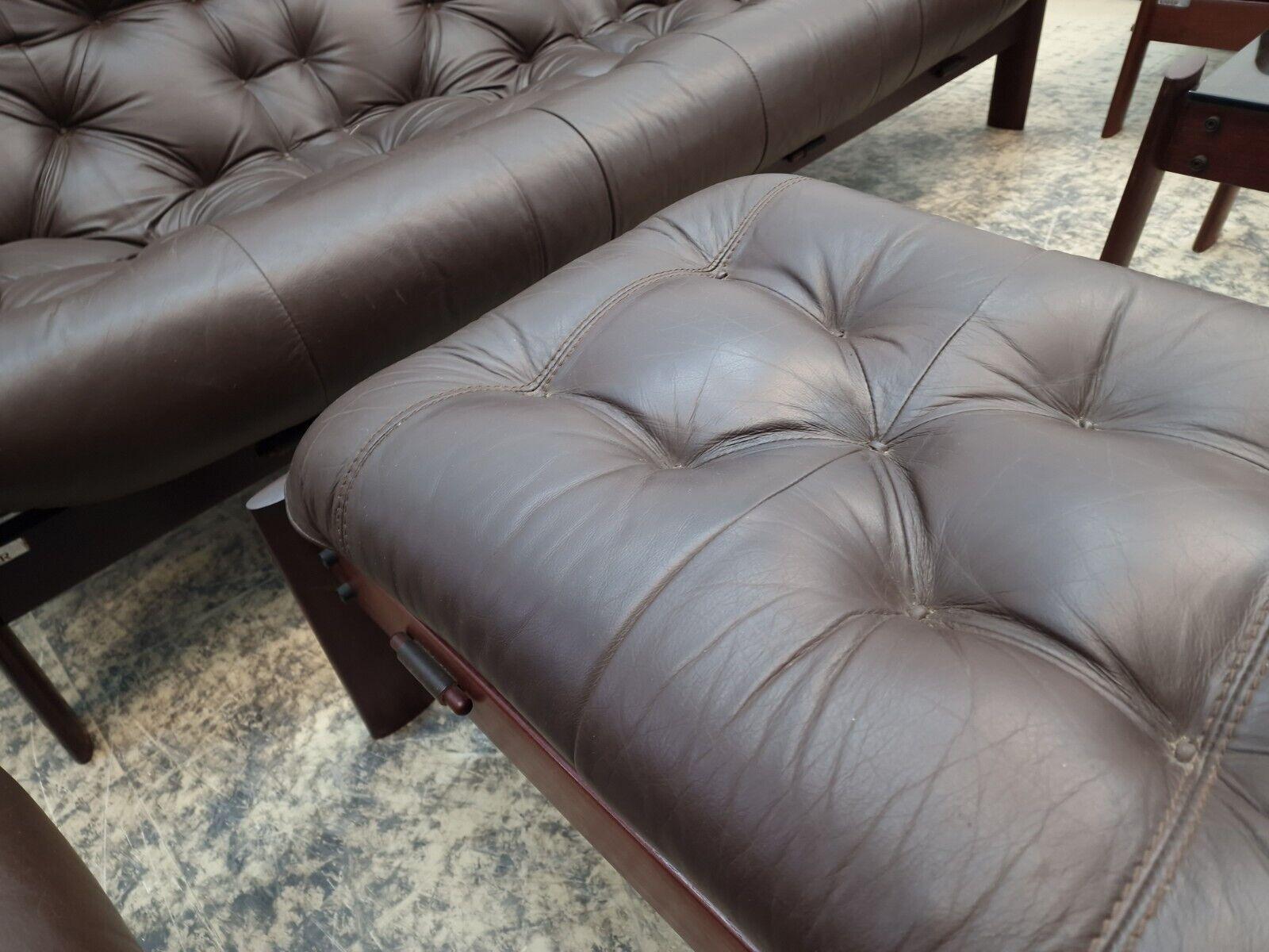 Sessel Garnitur Tisch Hocker Designersessel mp41 de Percival Lafer Bon état à Garching a. d. Alz, DE