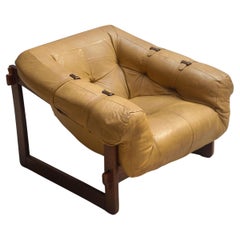 Percival Lafer - Lafer - Sillón MP-91 de Jatoba maciza y cojín original
