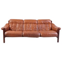 Used Percival Lafer Leather Sofa