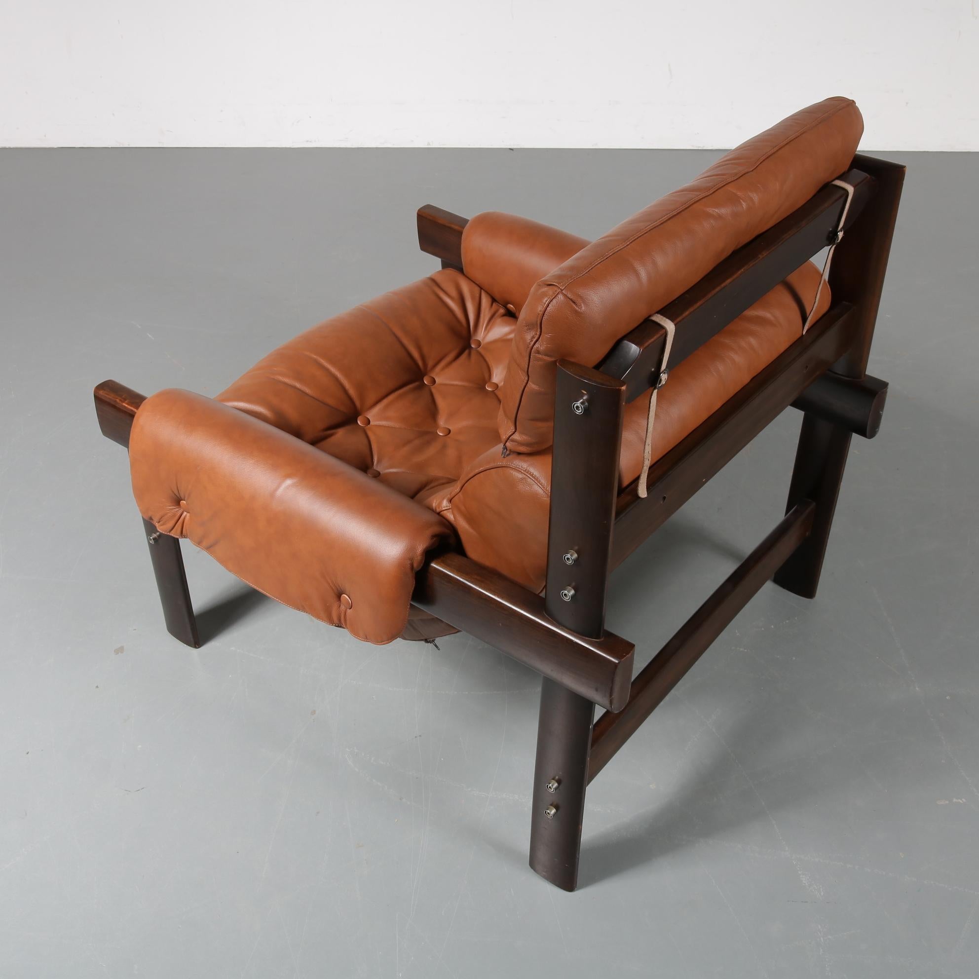 Percival Lafer Lounge Chair, Brazil, 1970s 10