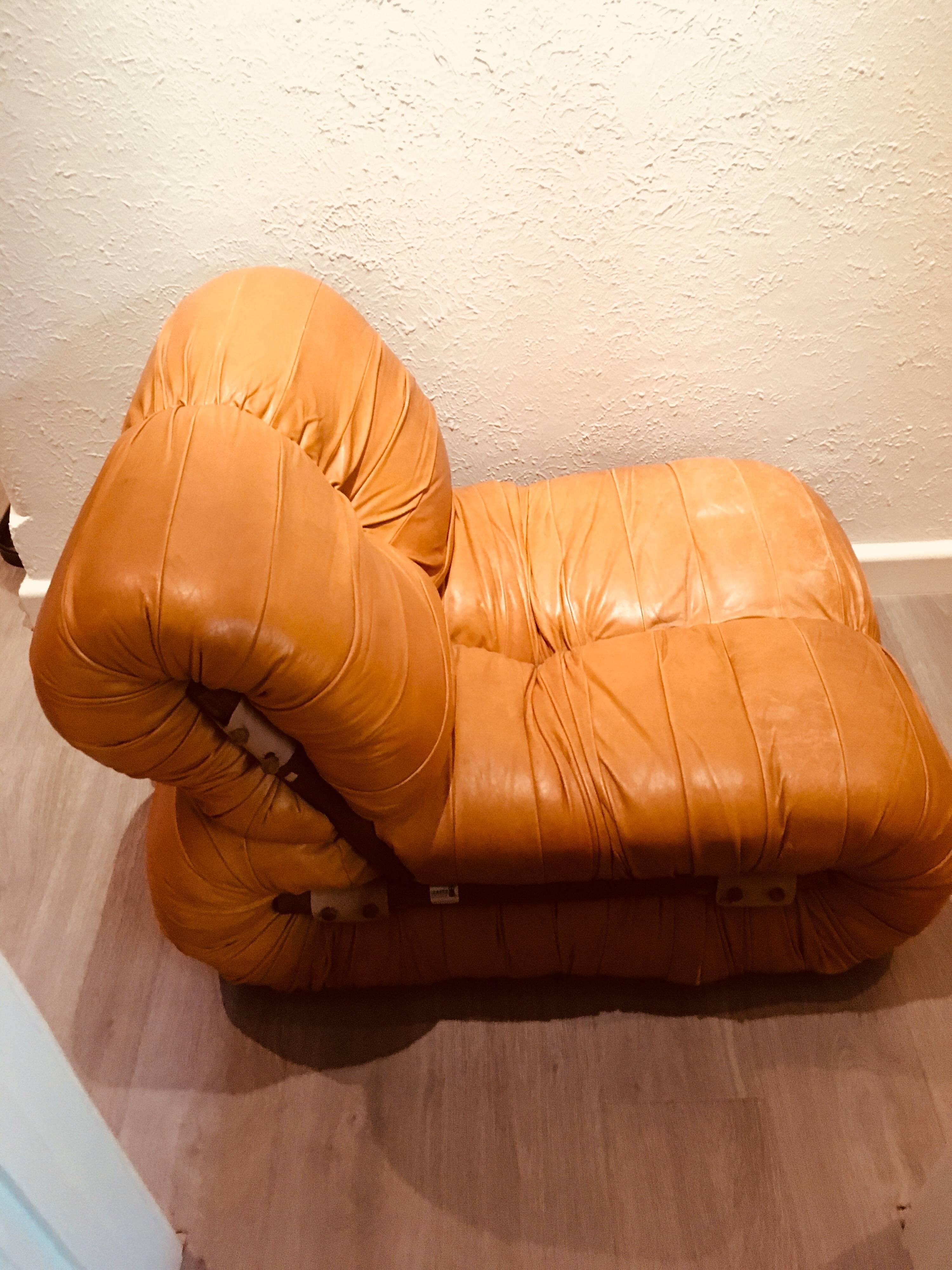 Mid-20th Century Percival Lafer Lounge Chair in Leather and Brazilian Rosewood, 1960s
