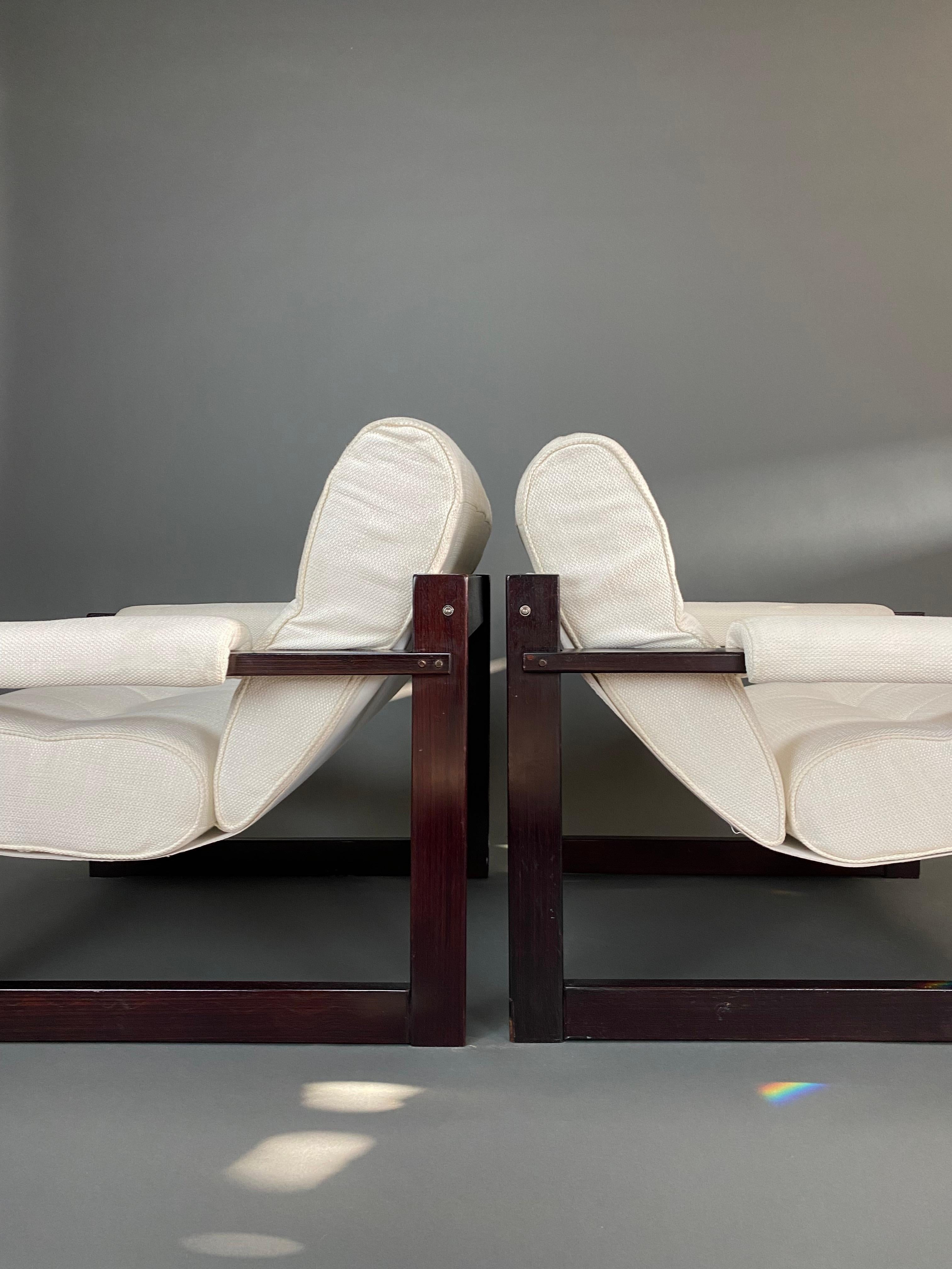 Percival Lafer Moderne Loungesessel aus der Mitte des Jahrhunderts im Angebot 10