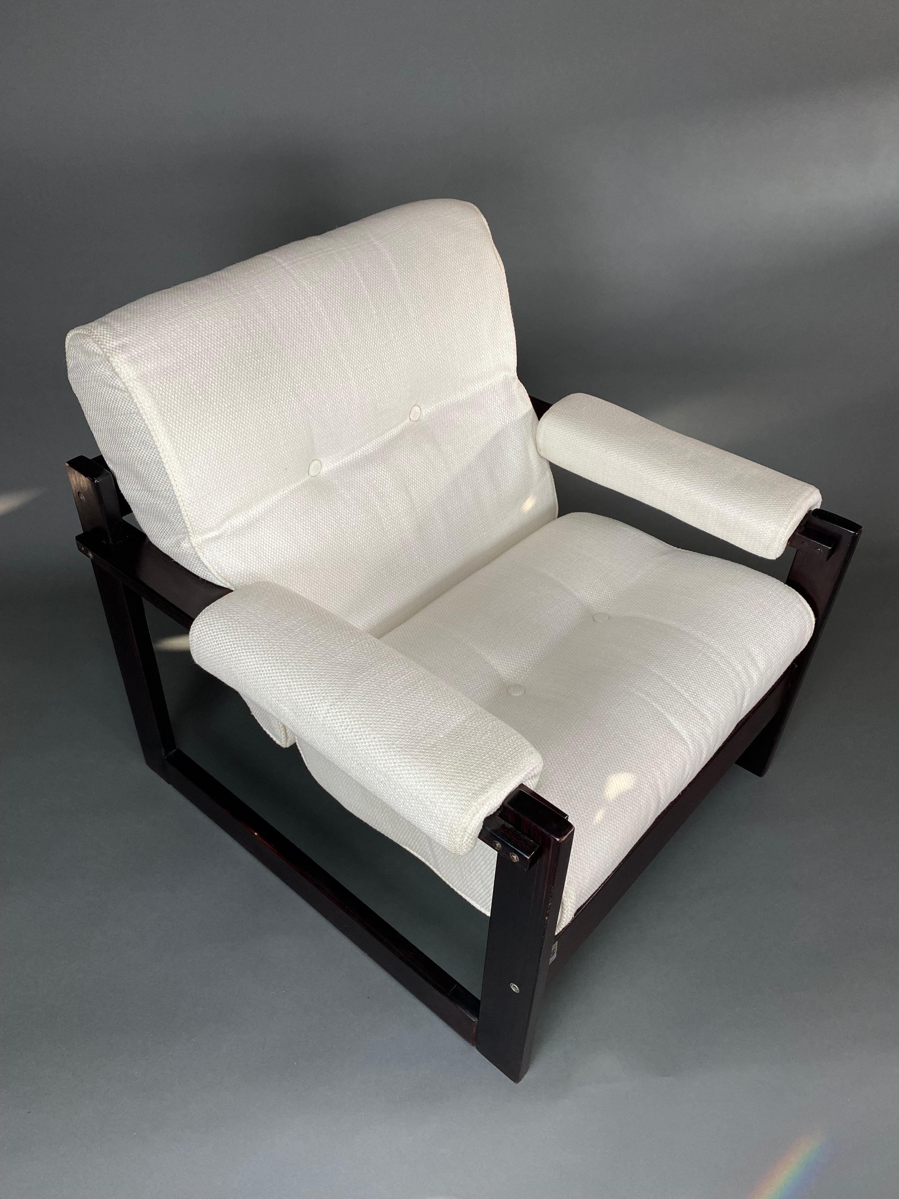Brazilian Percival Lafer Mid-Century Modern Lounge Chairs For Sale