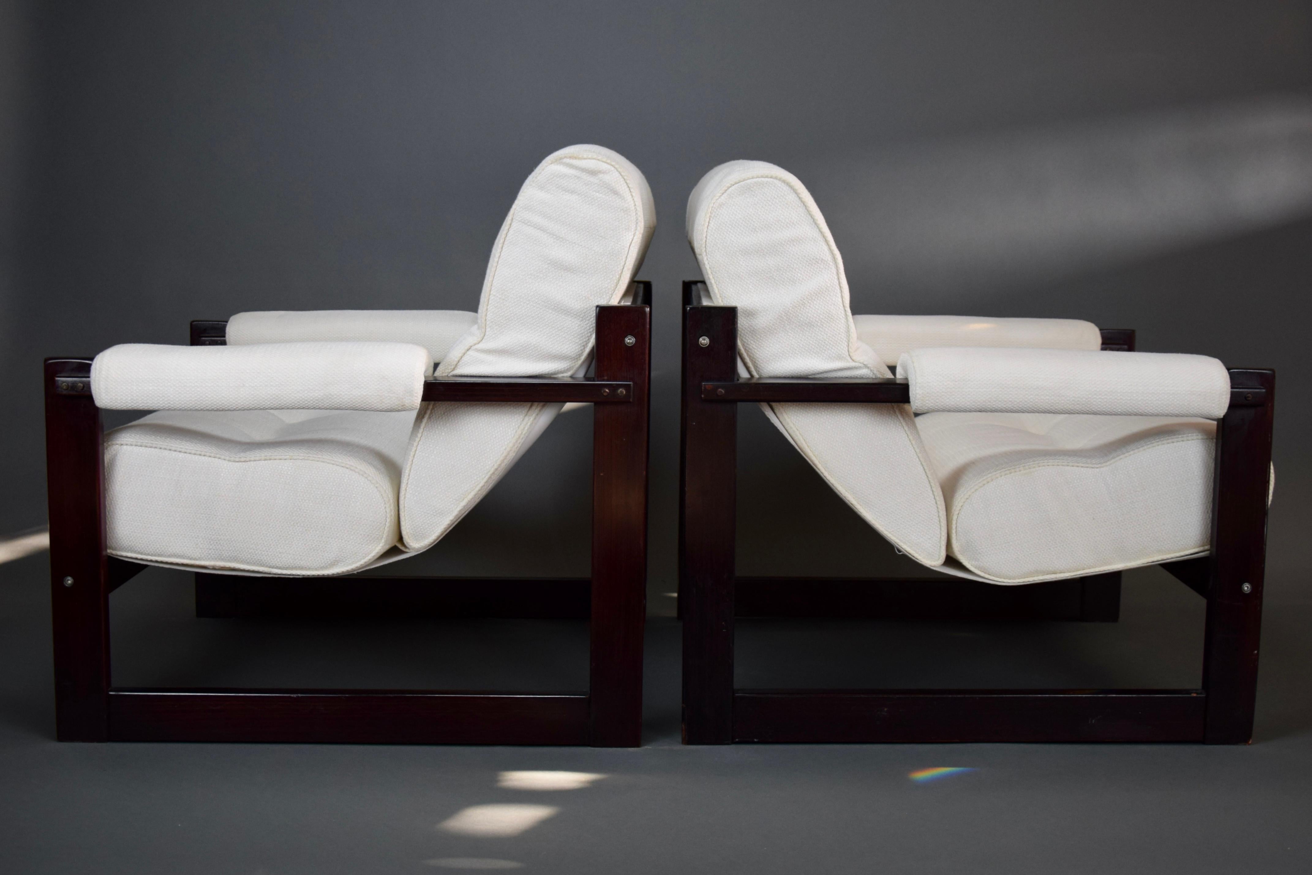 Percival Lafer Moderne Loungesessel aus der Mitte des Jahrhunderts (Brasilianisch) im Angebot