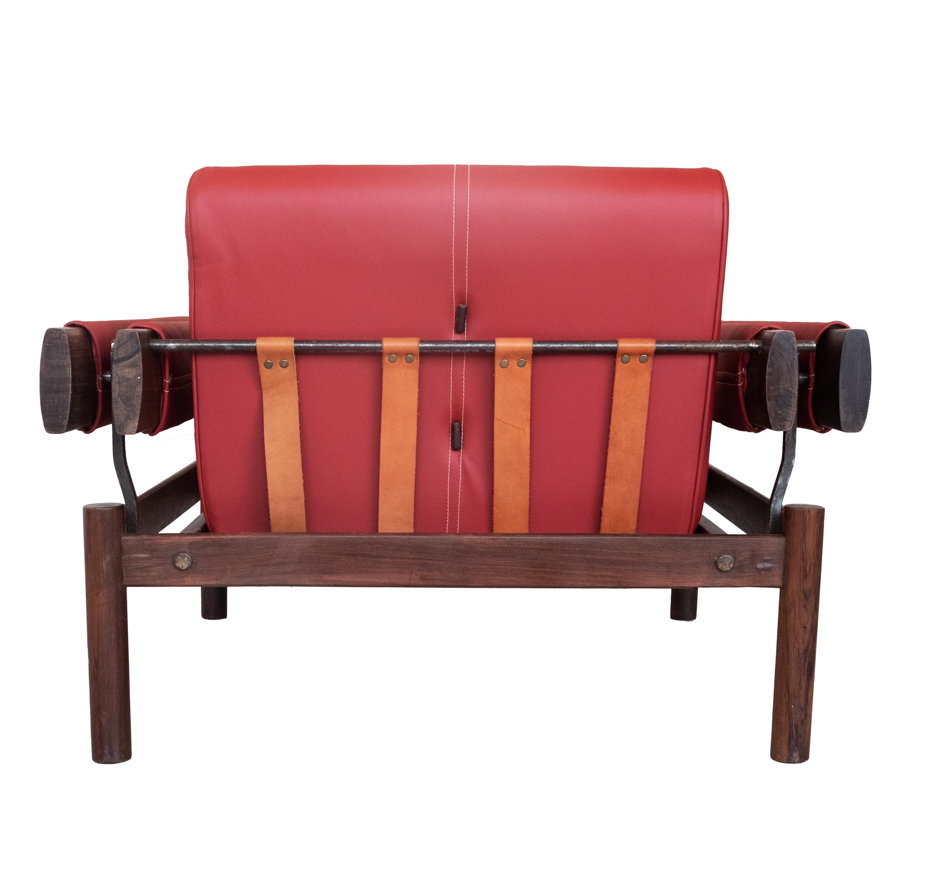Percival Lafer, MP-19 Sessel aus der Mitte des Jahrhunderts, Brasilien   im Zustand „Gut“ im Angebot in Whitstable, GB
