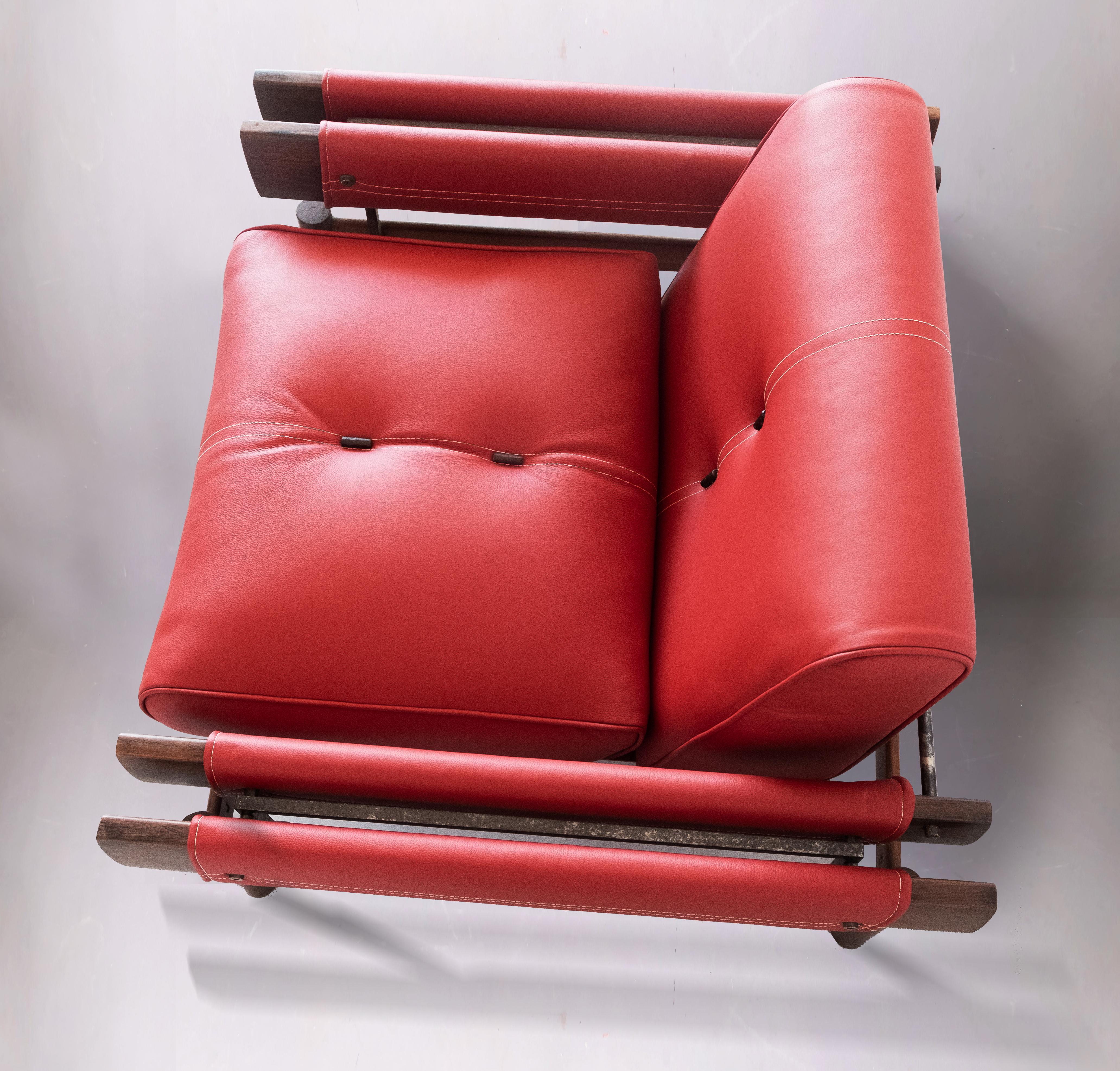 Percival Lafer, Midcentury MP-19 Armchairs, Brazil   For Sale 1